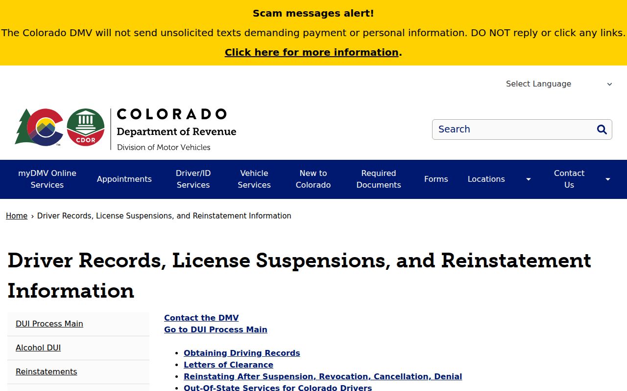 Ouray County traffic warrant OJW status information